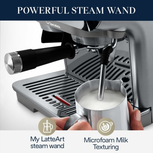 DeLonghi La Specialista Arte Evo steam wand